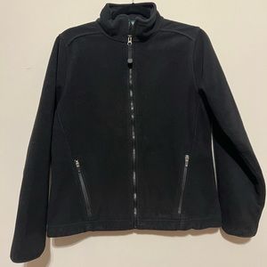 Women’s L.L. Bean black size small polar fleece jacket